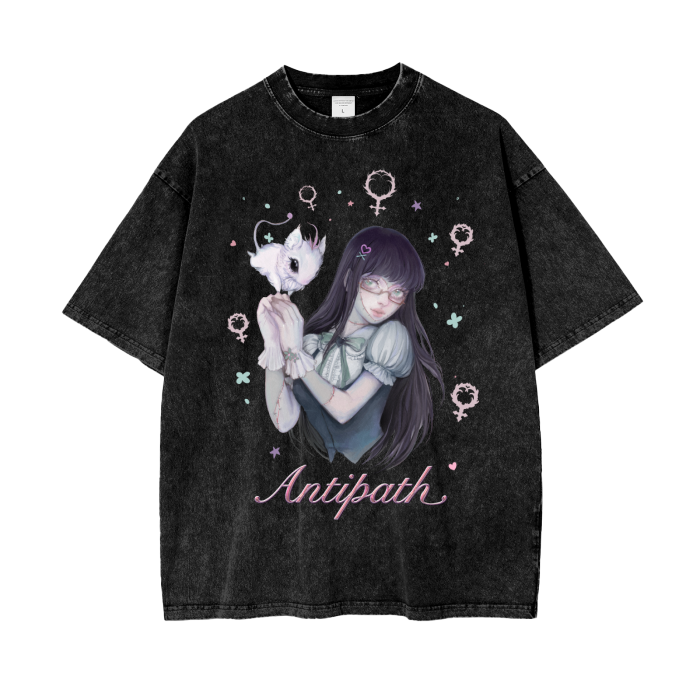 Acid Wash Oversize T-Shirt - 250 GSM