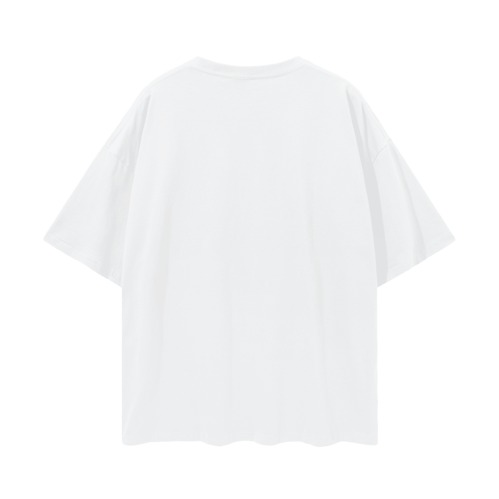 Streetwear Unisex 100% Cotton Loose Basic Tee