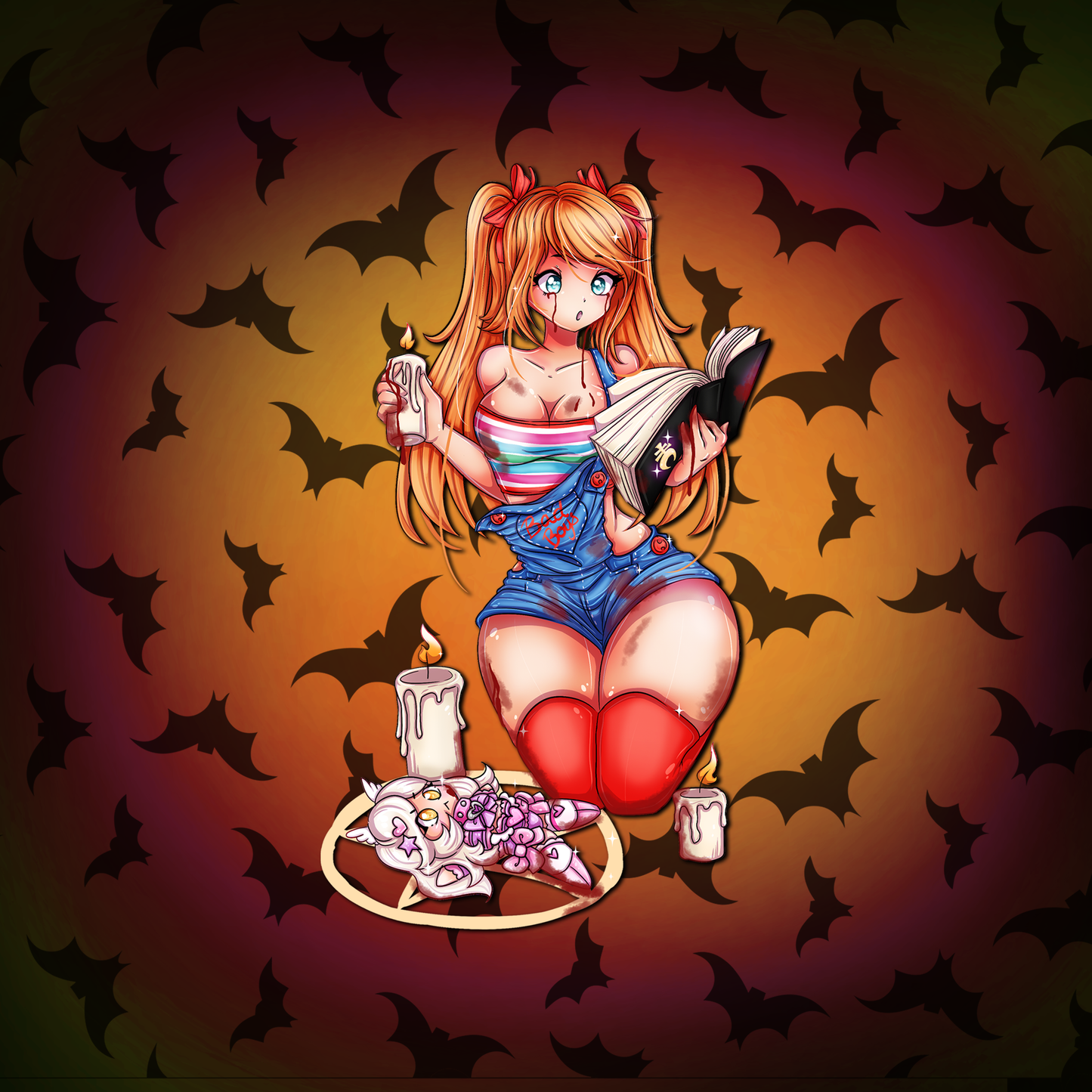 Doll Girl Sticker