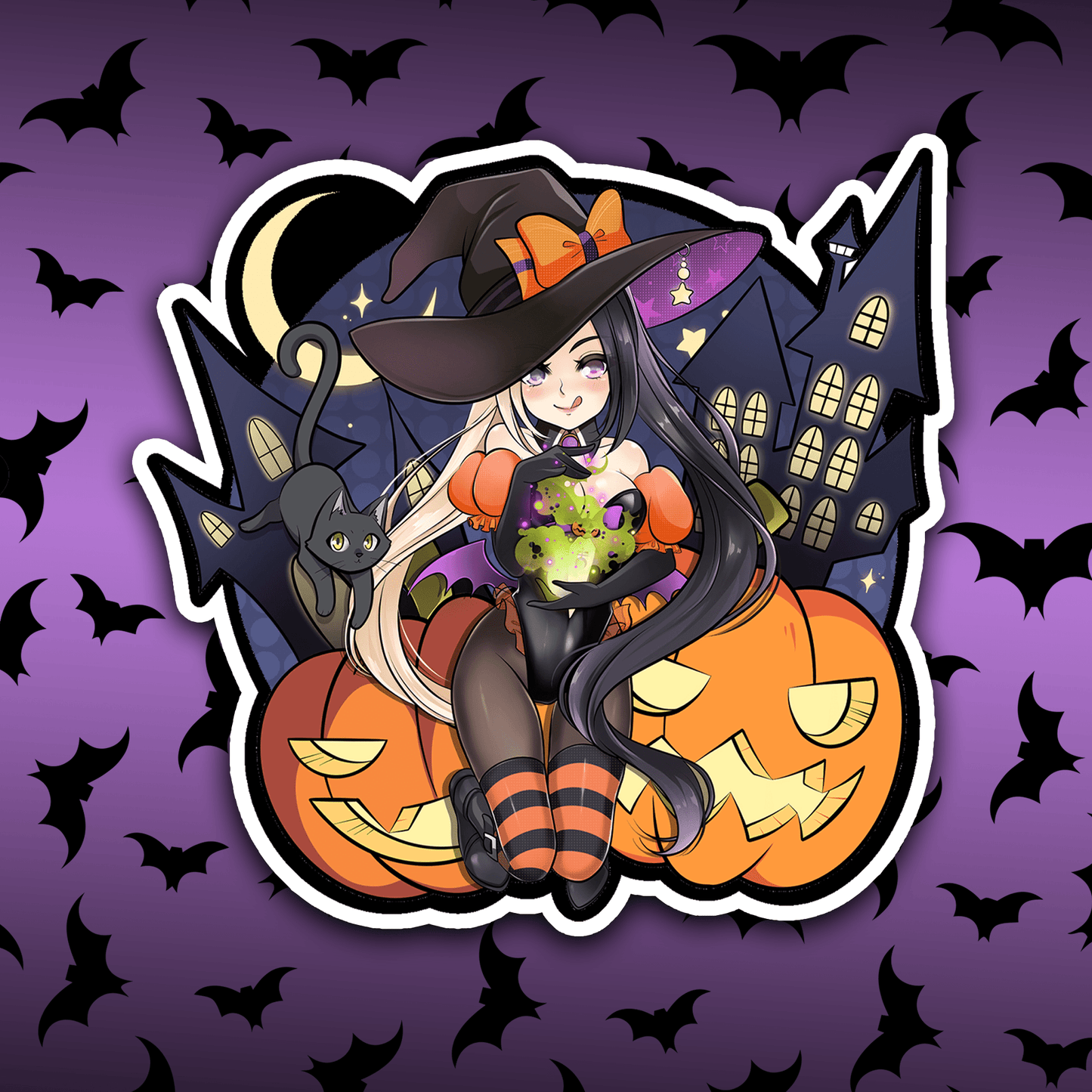 Spellbound Hiku Sticker
