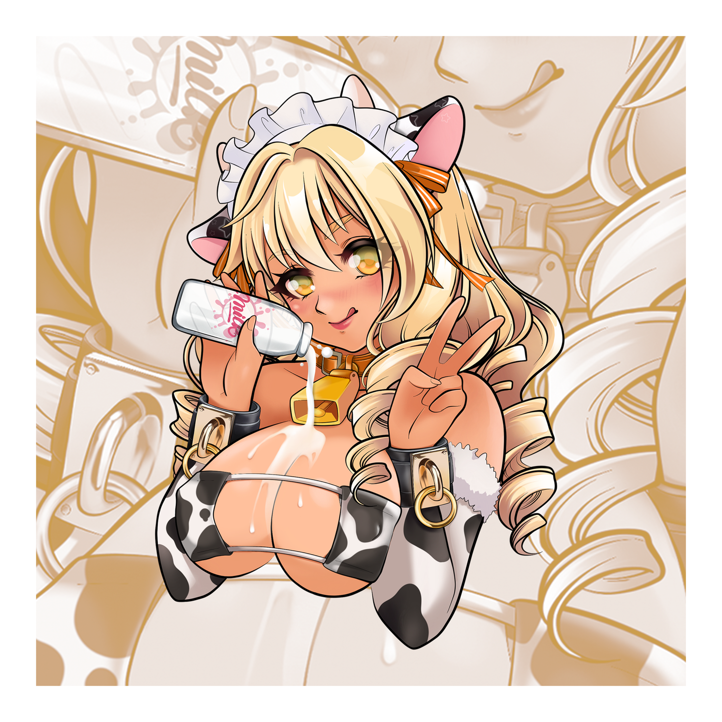 Milky Sticker