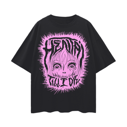 Streetwear Unisex 100% Cotton Loose Basic Tee
