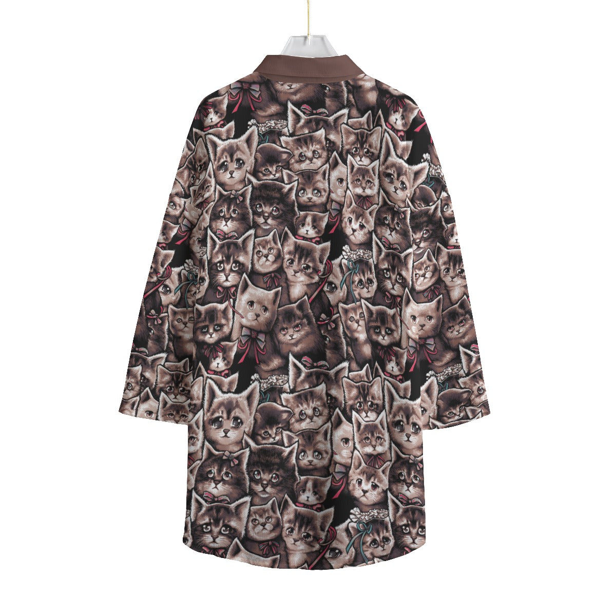 Kitty Cat Chiffon Shirt