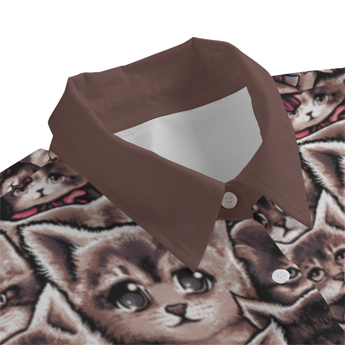 Kitty Cat Chiffon Shirt
