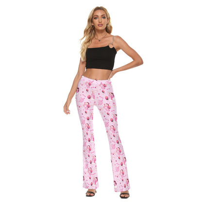 Strawberry Milky Flare Pants